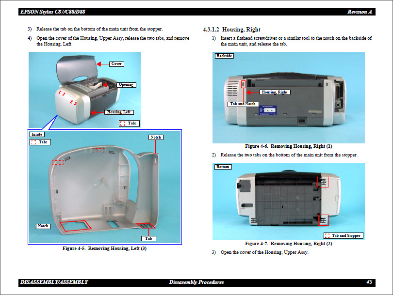 EPSON C87_C88_D88 Service Manual-5